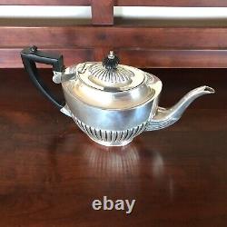 Beautiful Vintage Cheltenham Of Sheffield 4 Piece Silver Tea/coffee Service Set