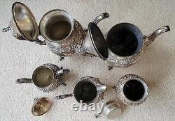 Birmingham Silver Company Tea Set Tray 20#s + BONUSES