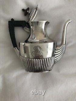 Black, Starr & Frost NY Sterling Silver 2-Pc. Demitasse Coffee/Tea Set
