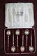 Boxed Set Of 6 Silver Gilt Annointing Tea Spoons. Hallmarked London 1936