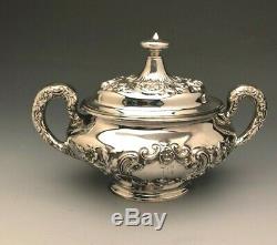 Buttercup by Gorham 5 piece Tea Set, Sterling Silver, Beautiful