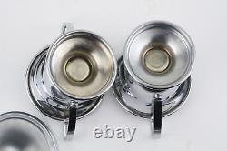 C1930 Farberware Coffee Set Percolator Tea Set Serving Tray Creamer Sugar