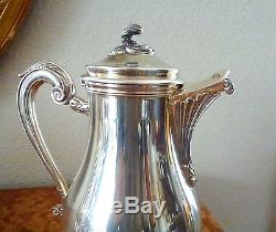 CHRISTOFLE silver plated Coffee/Tea set 4 Pcs Excellent condition