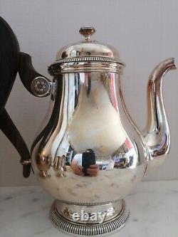CHRISTOFLE silver plated Coffee Tea sugar set 3 pcs Louis XVI