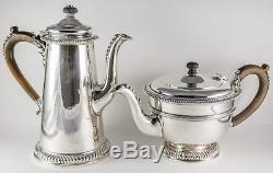 CRICHTON Early 20th Century Sterling Silver 5 Piece Tea & Coffee Set LONDON