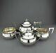 Chinese Export Silver 4 Pcs Tea Set, Signed