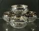 Chinese Export Silver Tea Set (4) Tea Bowl C1890 Signed
