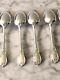 Christofle Marly Silver Plated Tea/coffee Set Of Spoons 6 Pcs