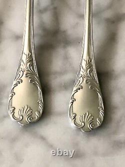 Christofle Marly Silver Plated Tea/coffee Set Of Spoons 6 Pcs