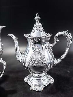 Christopher Wren Silver Plate Tea Set Coffee Service Wallace