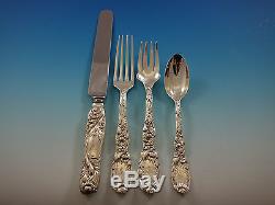 Chrysanthemum by Tiffany and Co Sterling Silver Flatware Set for 12 + Tea Set