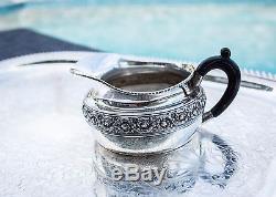 Complete Heavy 6-pc 1881 Tiffany & Co Sterling Coffee, Tea, Creamer, Sugar, Set