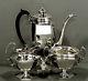 Daniel Low Sterling Silver Tea Set C1895 Colonial Style