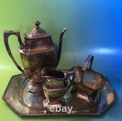 Derby S. P. Co. International 1686 W. M. Mounts Coffee/Tea set