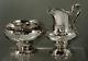 Dominick & Haff Sterling Tea Set 1904 Hand Decorated