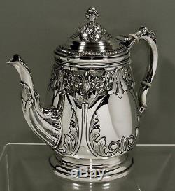 Durham Sterling Silver Tea Set c1950 NEW YORK (RARE) 50 OZ