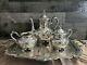 E. P. C. Old English Silver Plate By Poole, Tea/coffee Serving Set, 4 Pcs