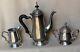 Epns From India Silver Plated Tea Set Three Piece Tea Pot Milk Jug Sugar Bowl