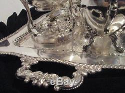 Early 1900's Silver Plated 7 Piece Tea/Coffee Set