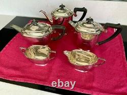 Elkington and Co. Silver Plated Tea and Coffee Set, 1900s