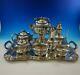 English King By Tiffany And Co Sterling Silver Tea Set 8-piece (#4811) Fabulous