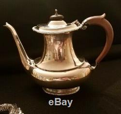 English Sterling Silver Tea & Coffee Set