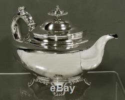English Sterling Silver Tea Set 1830 JOHN & JOS ANGELL
