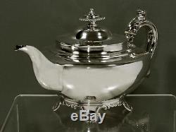 English Sterling Silver Tea Set 1830 JOHN & JOS ANGELL