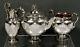 English Sterling Silver Tea Set 1855 Masks & Chariots & Gods