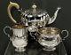 English Sterling Silver Tea Set Renaissance Revival 1923