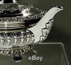 English Sterling Tea Set 1912-48 Barnards George III