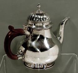 English Sterling Tea Set 1979 QUEEN ANNE MANNER 57 OUNCES