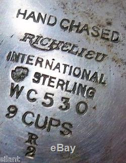 FAB. INTERNAT. RICHELIEU Sterling Silver 7-PIECE TEA SET Includes TRAY + KETTLE