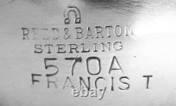 FRANCIS I BY REED & BARTON Sterling Silver 5-PC TEA & COFFEE SET, Mono