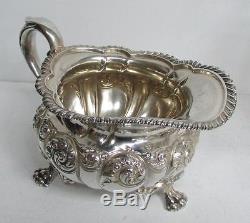 Fabulous Howard & Co Sterling Silver Rococo 5 Piece Coffee & Tea Set