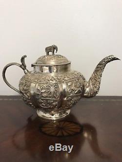 Fabulous Indian Silver Tea Set -lucknow