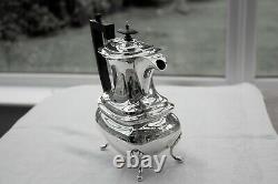 Fabulous heavy solid silver teaset, Sheffield 1915/16, not scrap, 2762 gms