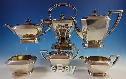 Fairfax by Durgin-Gorham Sterling Silver Tea Set 6pc #04 (#1277) Fabulous