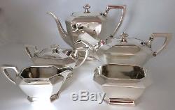 Fairfax by Gorham Sterling Silver Coffee Tea Set 5 Pcs