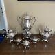 Fb Rogers Vintage Silver Plated 6 Pc. Tea/coffee Serving Set With Urn