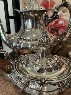 Fisher Silversmiths Sterling Silver Coffee Tea Set 5 Pieces