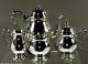 Fisher Sterling Silver Tea Set C1940 Colonial