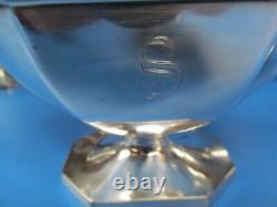 Five (5) Piece Pair point Sheffield Tea/Coffee Set E. P. N. S. Made In U. S. A + Tray
