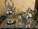 Five Piece Antique Silver Plated Tea Set, Almost Perfect Condition