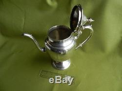 Four Piece Sterling Silver Gorham Coffee and Tea Set