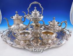 Francis I by Reed & Barton Sterling Silver Tea Set 7pc with Kettle & Tray #292365