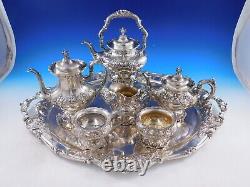 Francis I by Reed & Barton Sterling Silver Tea Set 7pc with Kettle & Tray #292365