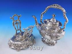 Francis I by Reed & Barton Sterling Silver Tea Set 7pc with Kettle & Tray #292365