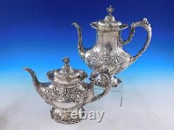 Francis I by Reed & Barton Sterling Silver Tea Set 7pc with Kettle & Tray #292365