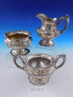 Francis I by Reed & Barton Sterling Silver Tea Set 7pc with Kettle & Tray #292365